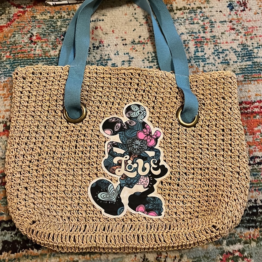 Walt Disney World Parks MICKEY MOUSE "Love" Tote Bag Handbag